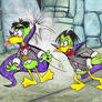Duckula smacks himself