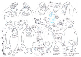 Sheila Slogg model sheet