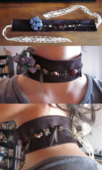 Ras de cou - neckplace, handmade.