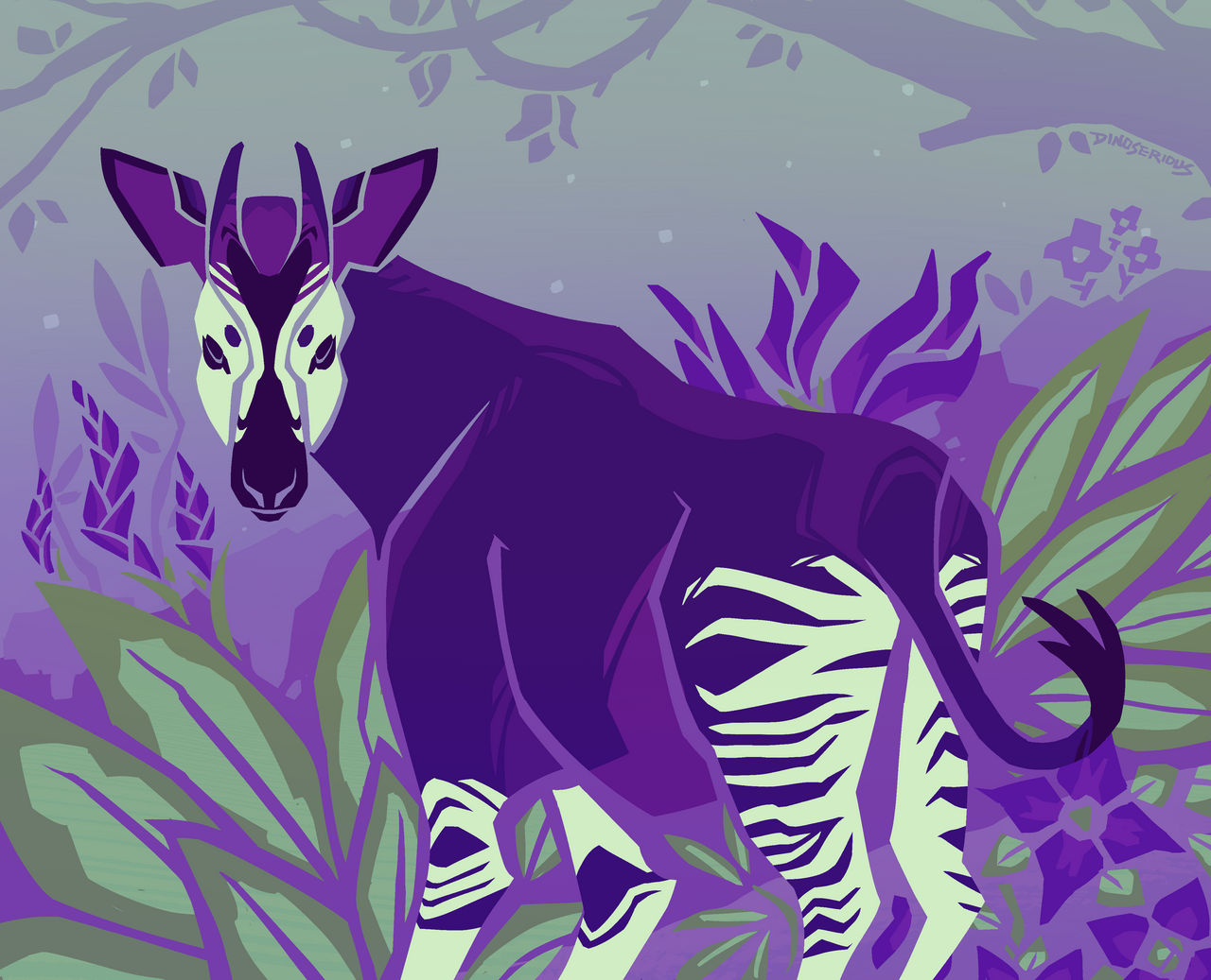 okapi by dinoserious on DeviantArt
