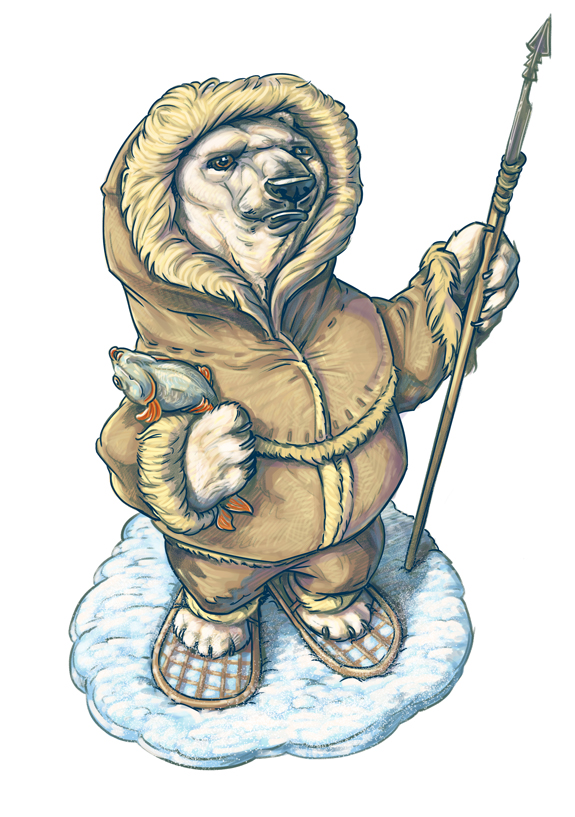 Polarbear eskimo