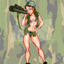 Bazooka Chick Commission