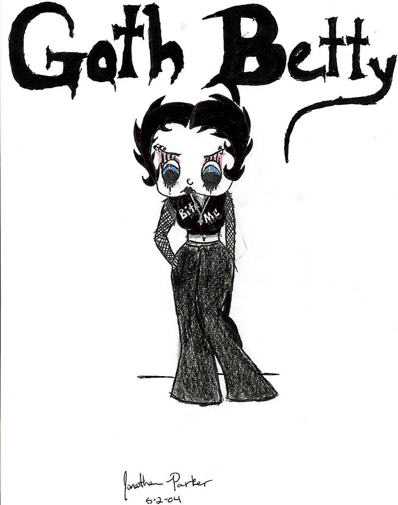 goth betty boop by cant-feel-you on DeviantArt.