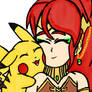 Pikachu and Pyrrha