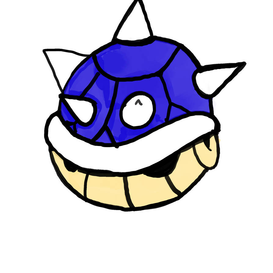 Spiny Shell by RobynHillZoneAct25 on DeviantArt