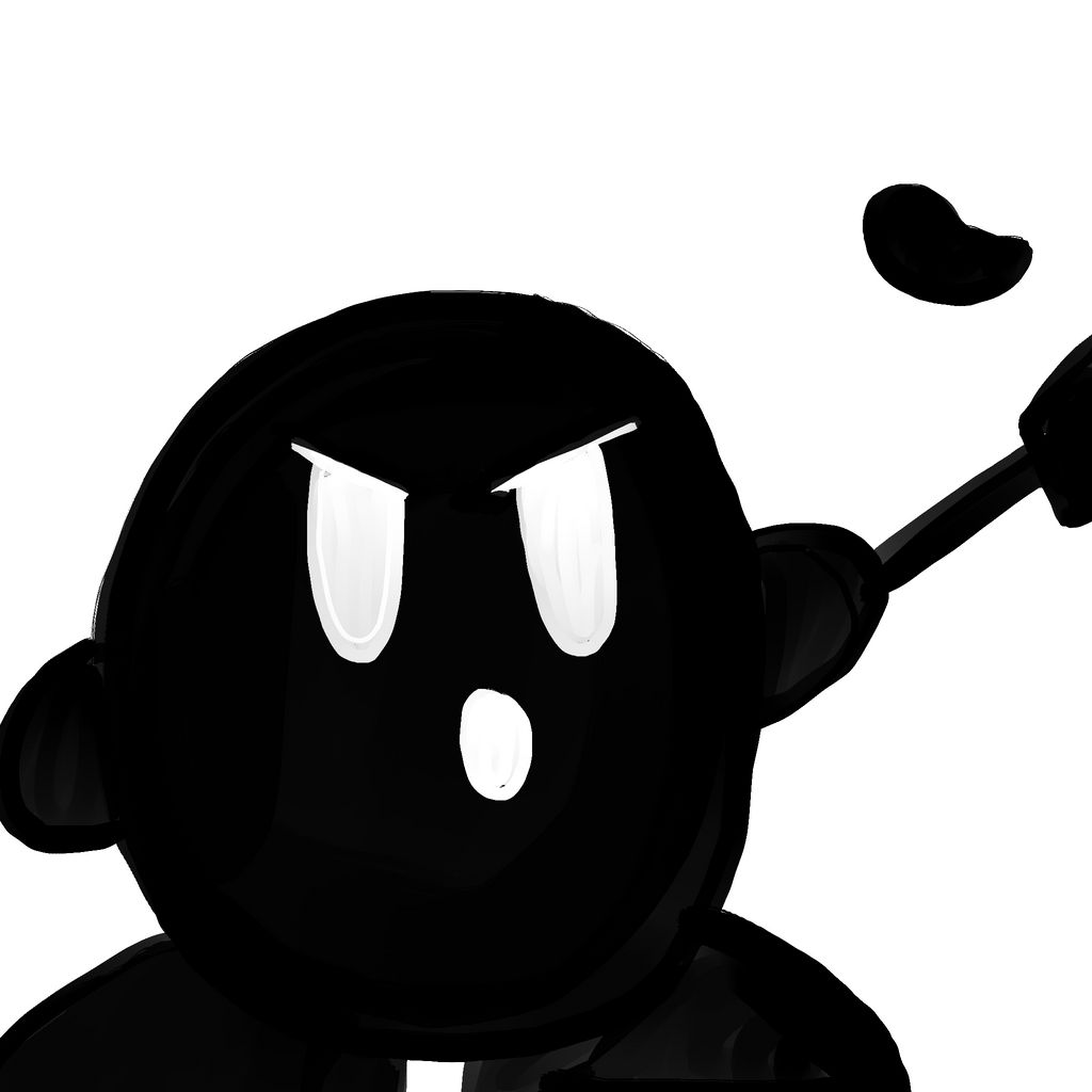 Mr. Game and Watch Kirby by WhiteRose1994 on DeviantArt