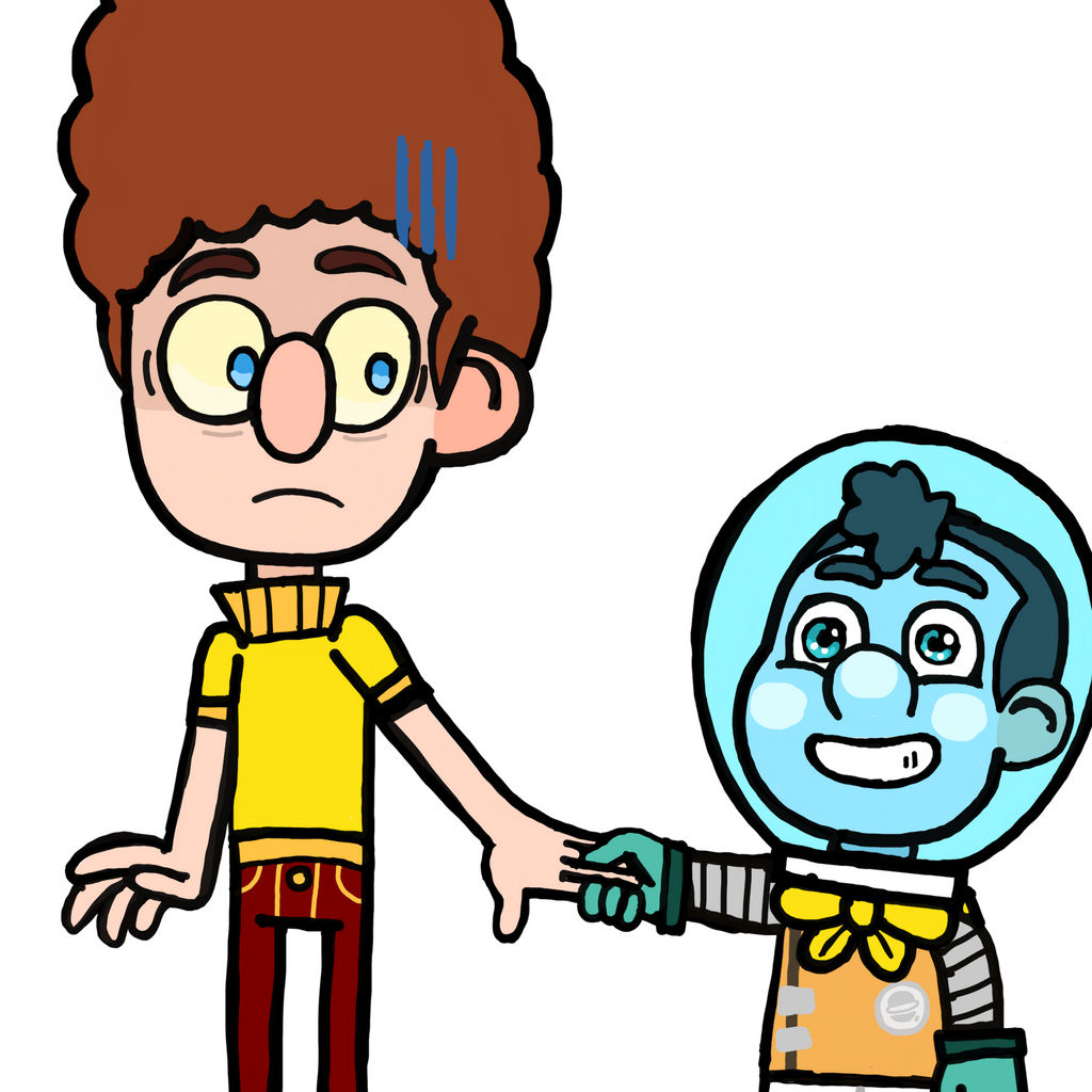 Neil And Space Kid By Whiterose1994 On Deviantart Neil And Space Kid By Whiterose1994 On Deviantart
