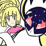 Lillie and Lunala