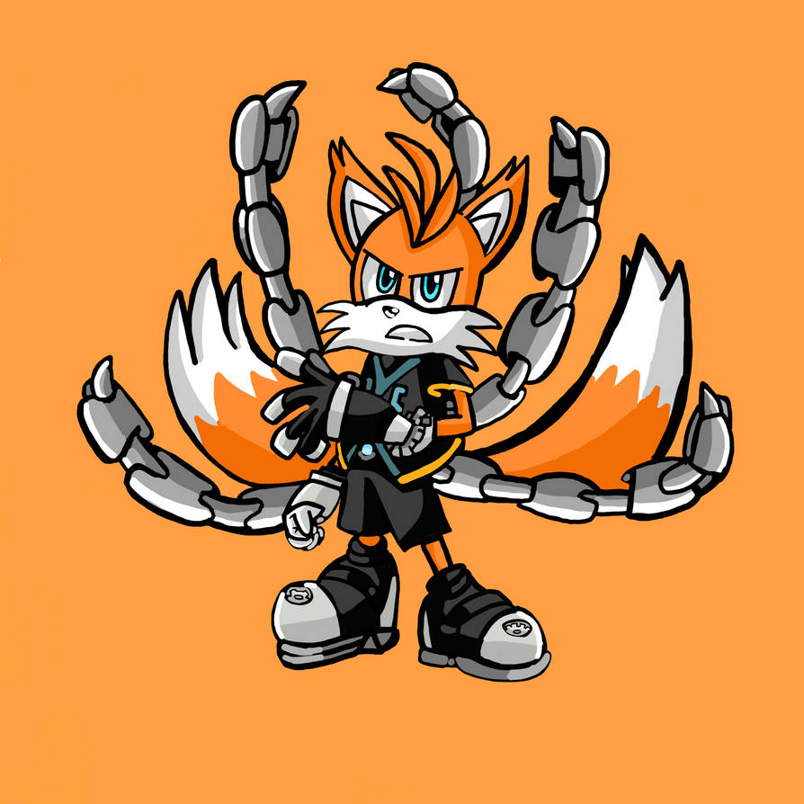 Mega 9 Tails Tails Nine by RobynHillZoneAct25 on DeviantArt