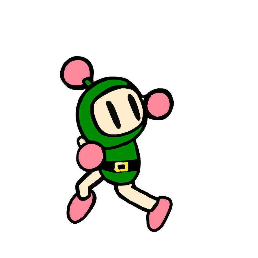 Green Bomberman R Green Bomberman Mii Brawler by RobynHillZone1994 on DeviantArt