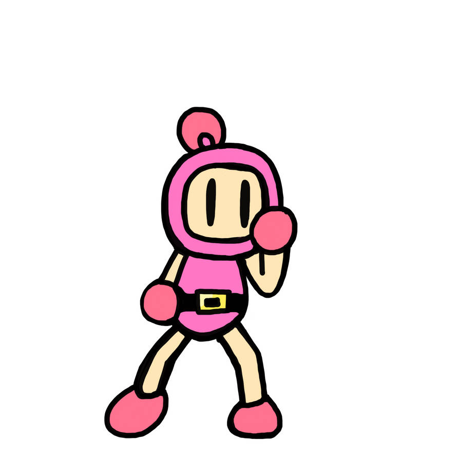 Pink Bomberman R Pink Bomberman Mii Brawler by RobynHillZoneAct25 on DeviantArt