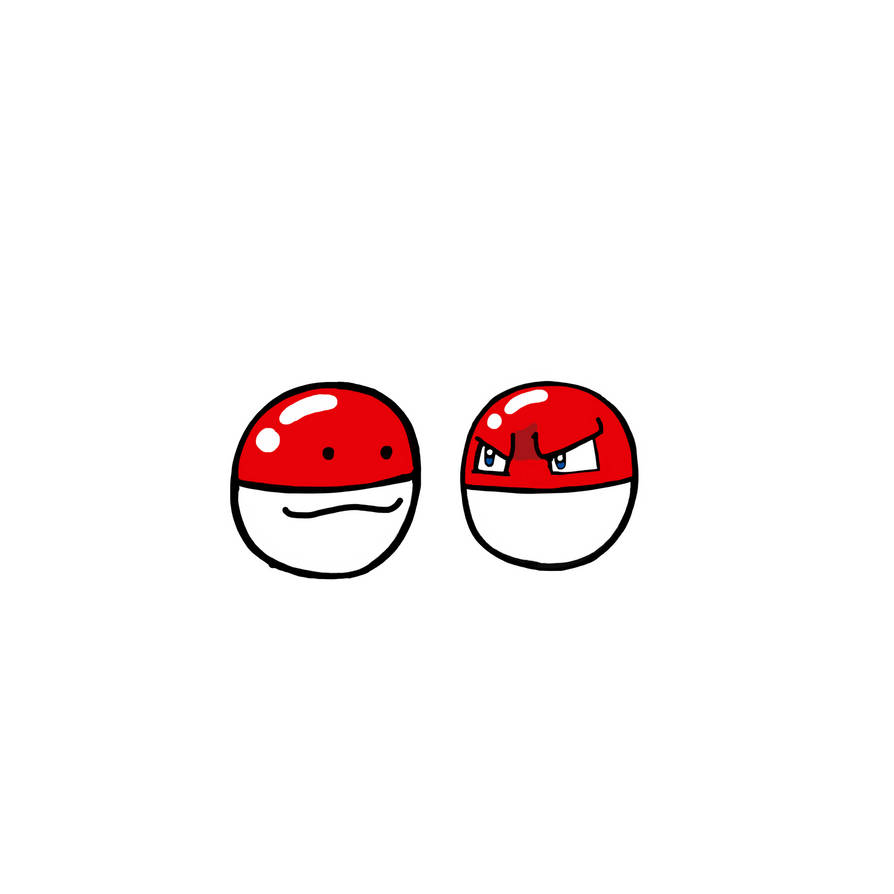 Dittorb Voltorb and Ditto by RobynHillZoneAct25 on DeviantArt