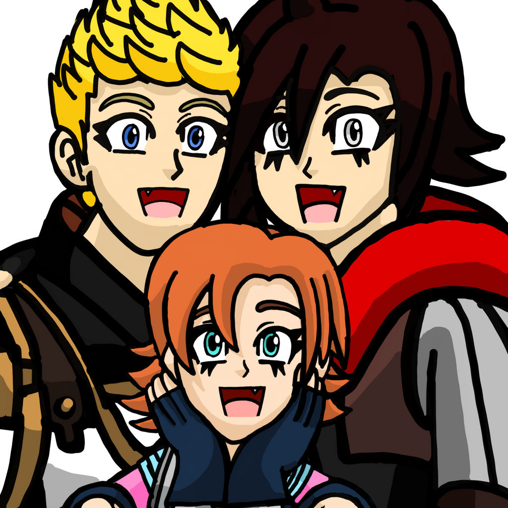 Ruby Nora Ruby, Jaune and Nora by RobynHillZoneAct25 on DeviantArt