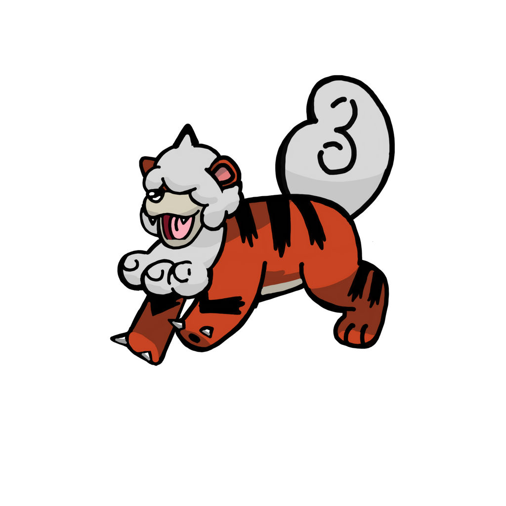 Hisuan Growlithe by RobynHillZoneAct25 on DeviantArt
