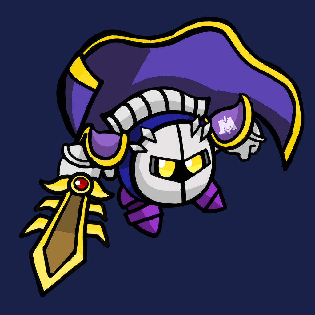 Meta Knight by RobynHillZoneAct25 on DeviantArt