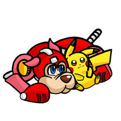 Pikachu and Rush