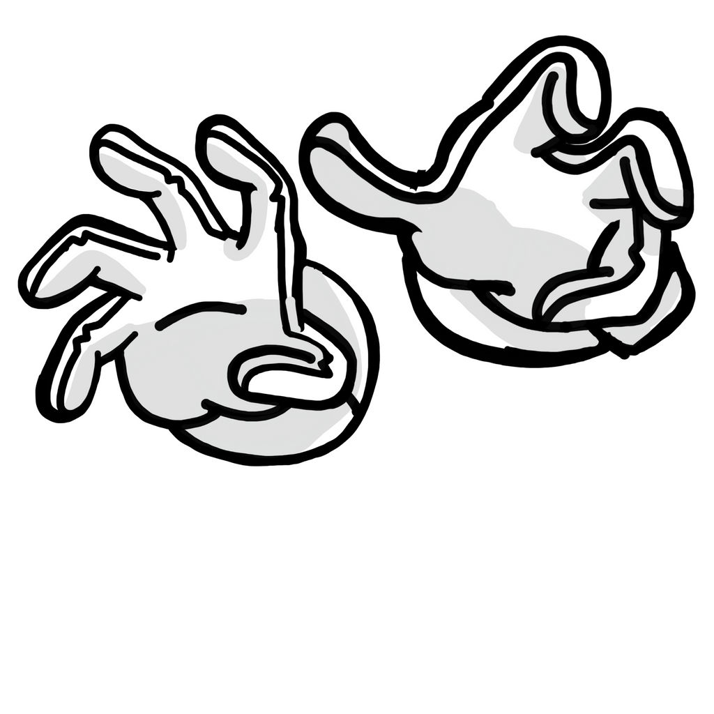 Master Hand and Crazy Hand by RobynHillZoneAct25 on DeviantArt