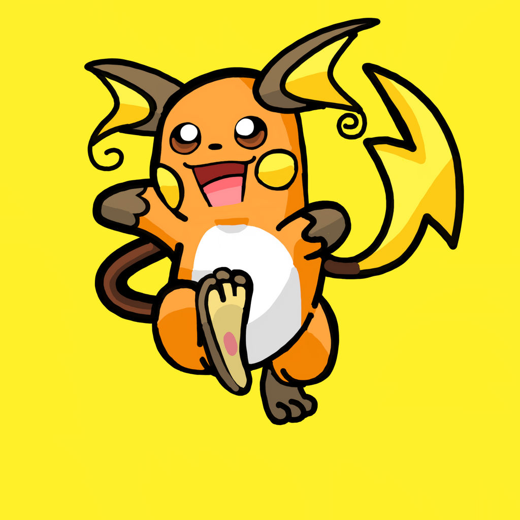 Orange Rachu Kantonian Raichu by RobynHillZoneAct25 on DeviantArt