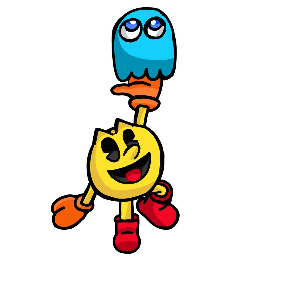 Pac Ink Deviantart PAC-MAN and Inky by RobynHillZoneAct25 on DeviantArt