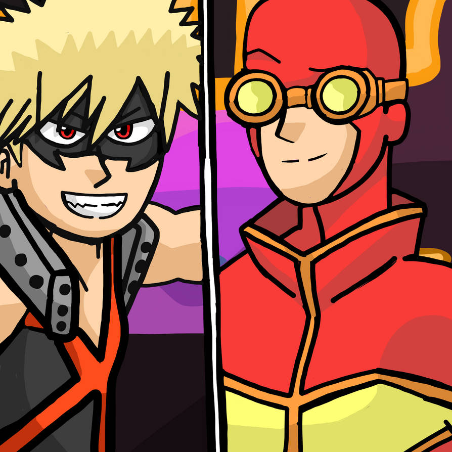 Bakugo and Rex Splode by RobynHillZoneAct25 on DeviantArt