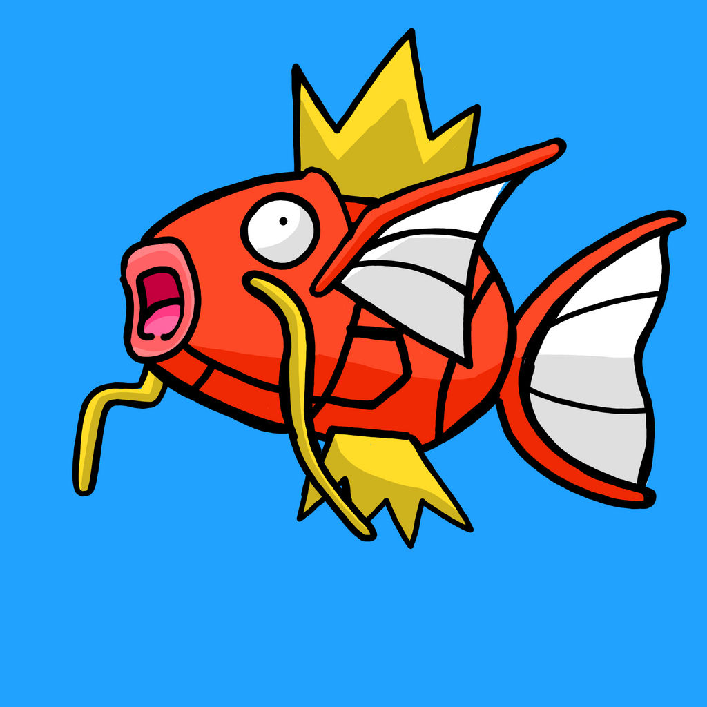 Magikarp Fishmark Magikarp by RobynHillZoneAct25 on DeviantArt