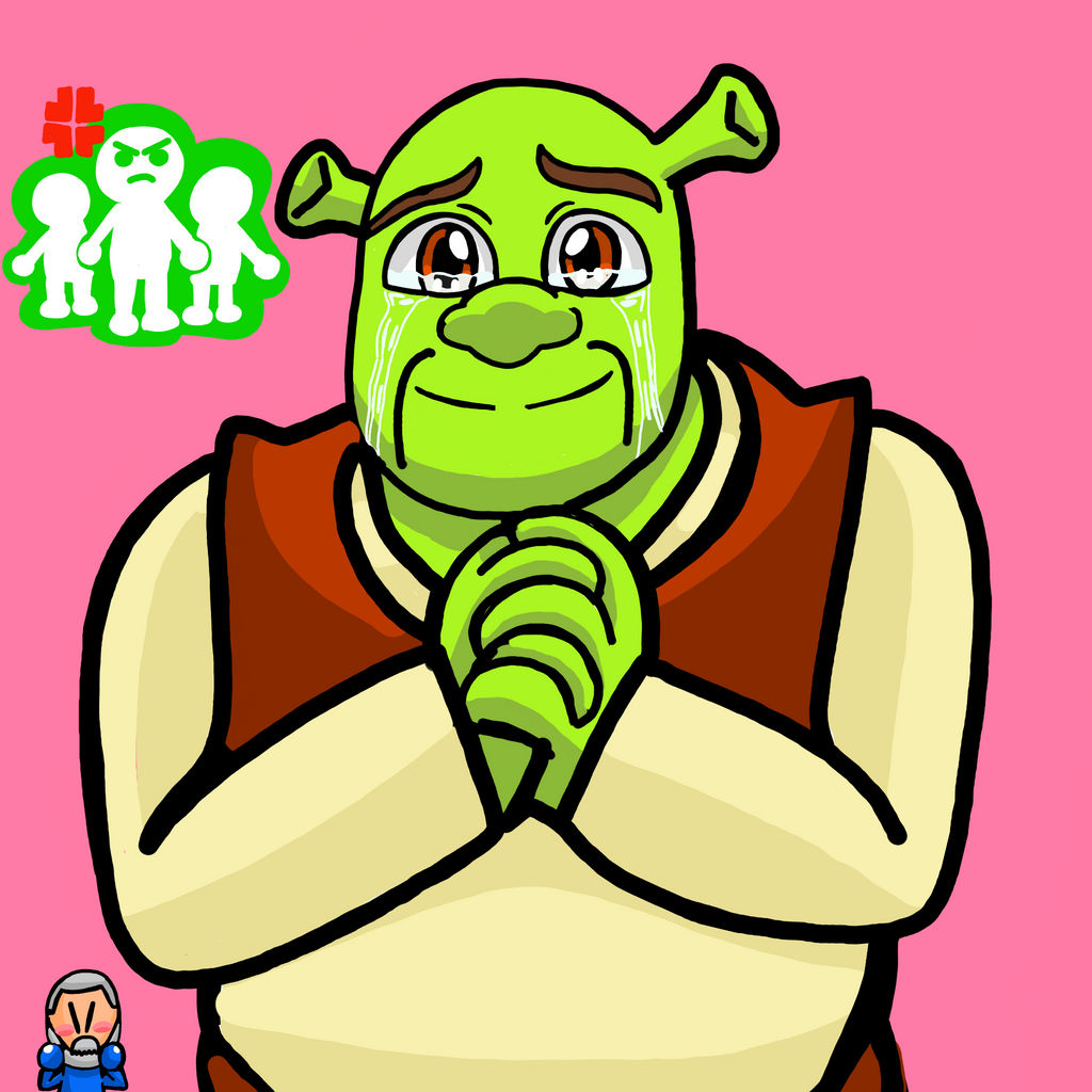 True Love: Oga and Shrek and the babies by BSHREKTESTINTHEHOUSE on  DeviantArt