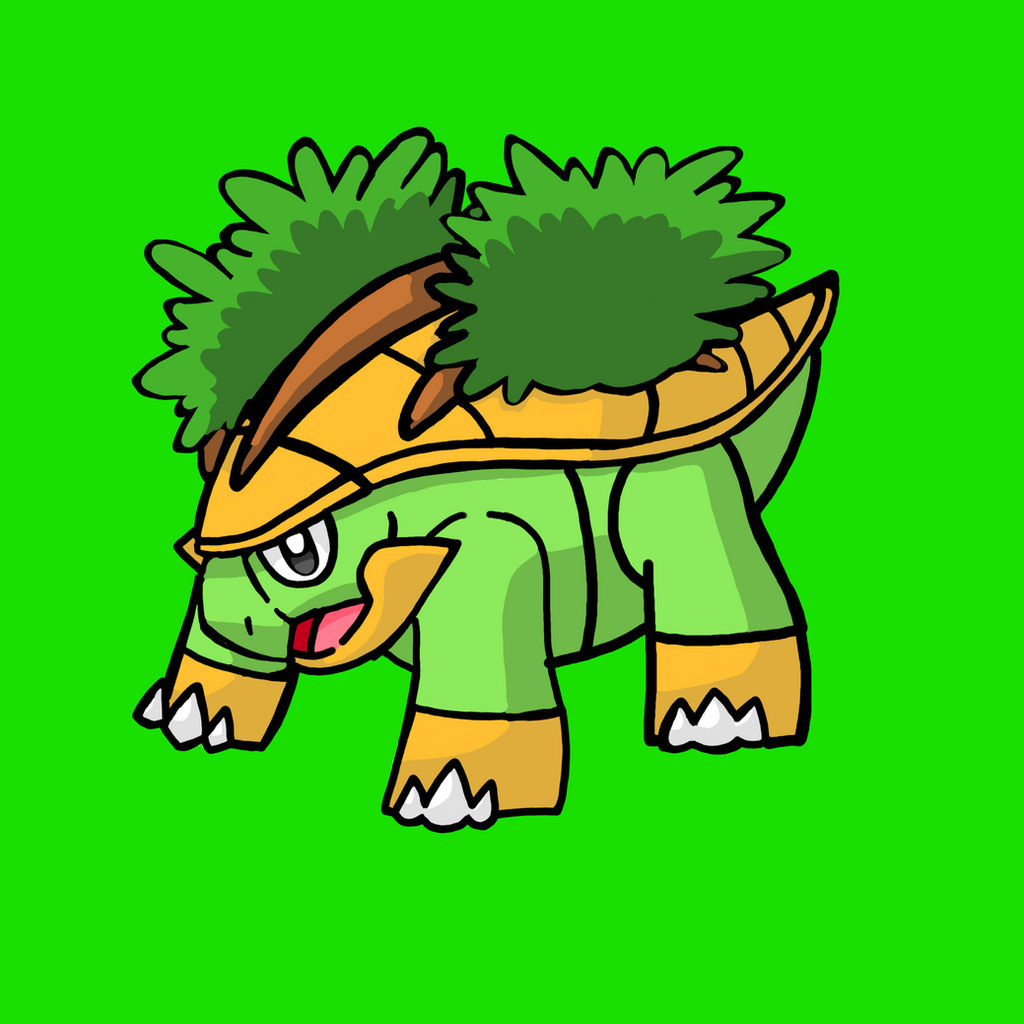 Grotle Deviantart Grotle by RobynHillZoneAct25 on DeviantArt