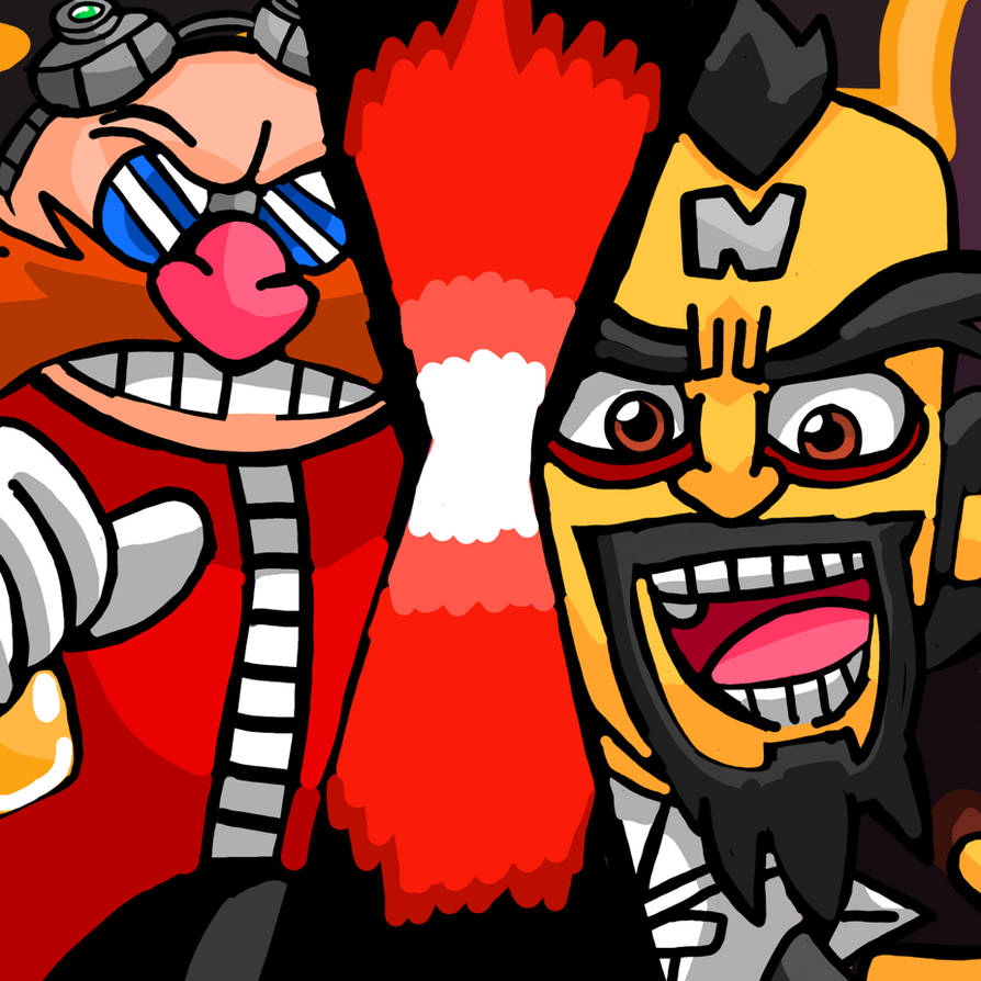 Dr. Eggman and Dr. Cortex by RobynHillZoneAct25 on DeviantArt