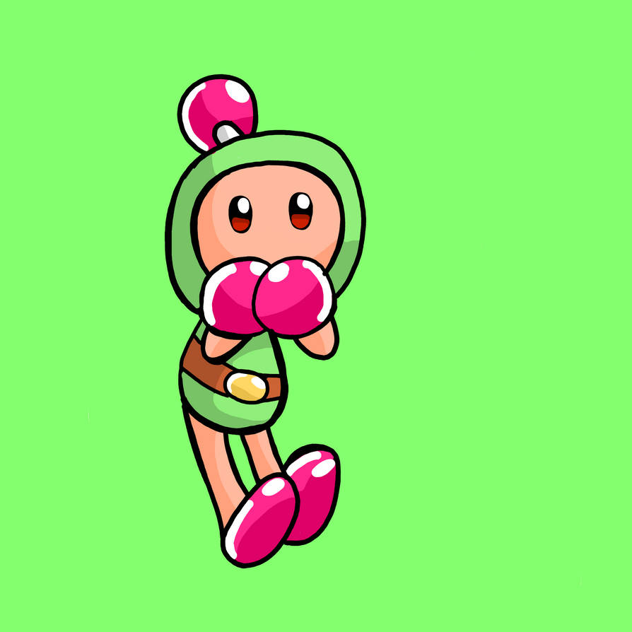 Green Bomberman R Green Bomberman by RobynHillZoneAct25 on DeviantArt
