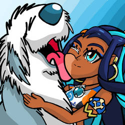 Nessa and Max by RobynHillZoneAct25