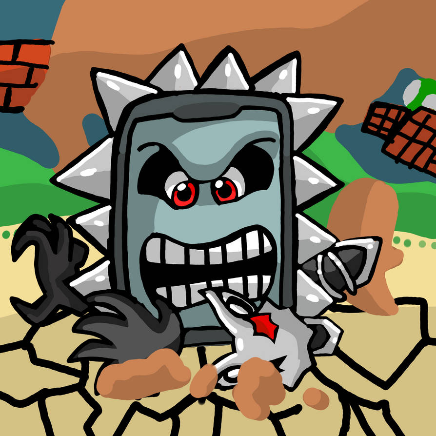 Infinite and Thwomp by RobynHillZoneAct25 on DeviantArt
