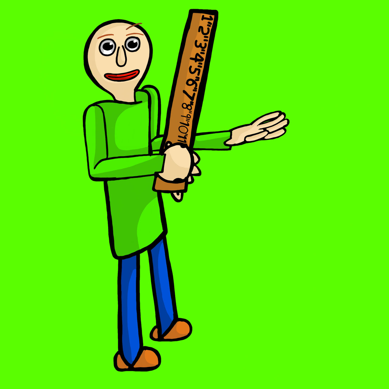 Baldi Shading Baldi by RobynHillZoneAct25 on DeviantArt