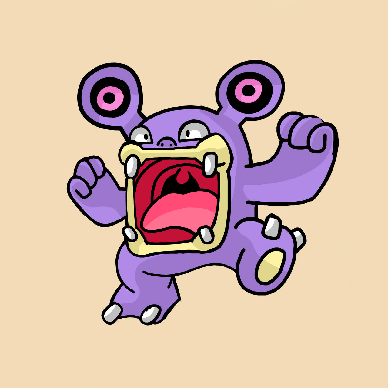 Draw Loudred Loudred by RobynHillZoneAct25 on DeviantArt