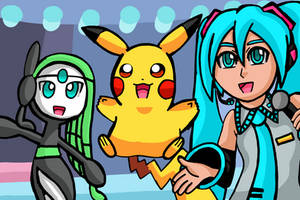 Pokemon feat. Hatsune Miku: Project Voltage