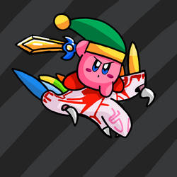 Sword Kirby + Dragoon