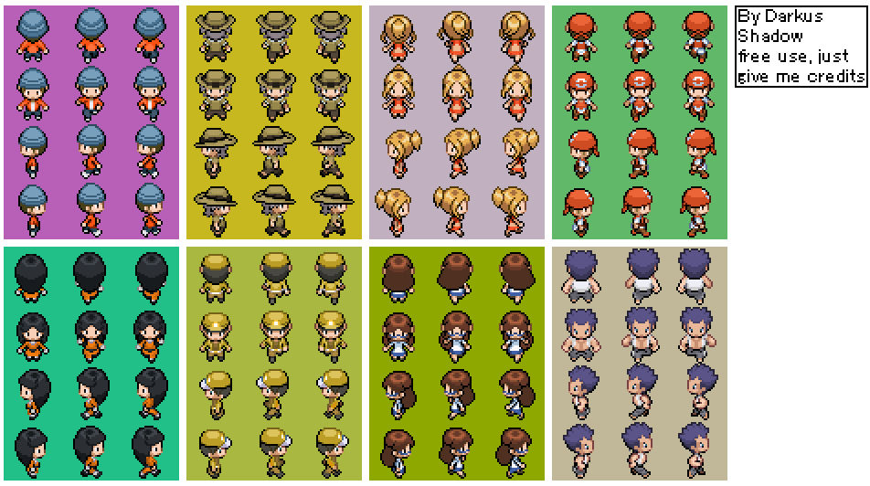 Tunod Ritual leaders of tunod (pokemon Glazed) overworld bw by DarkusShadow on ...
