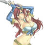 Erza - Bikini Fantasia Artbook Fairy Tail