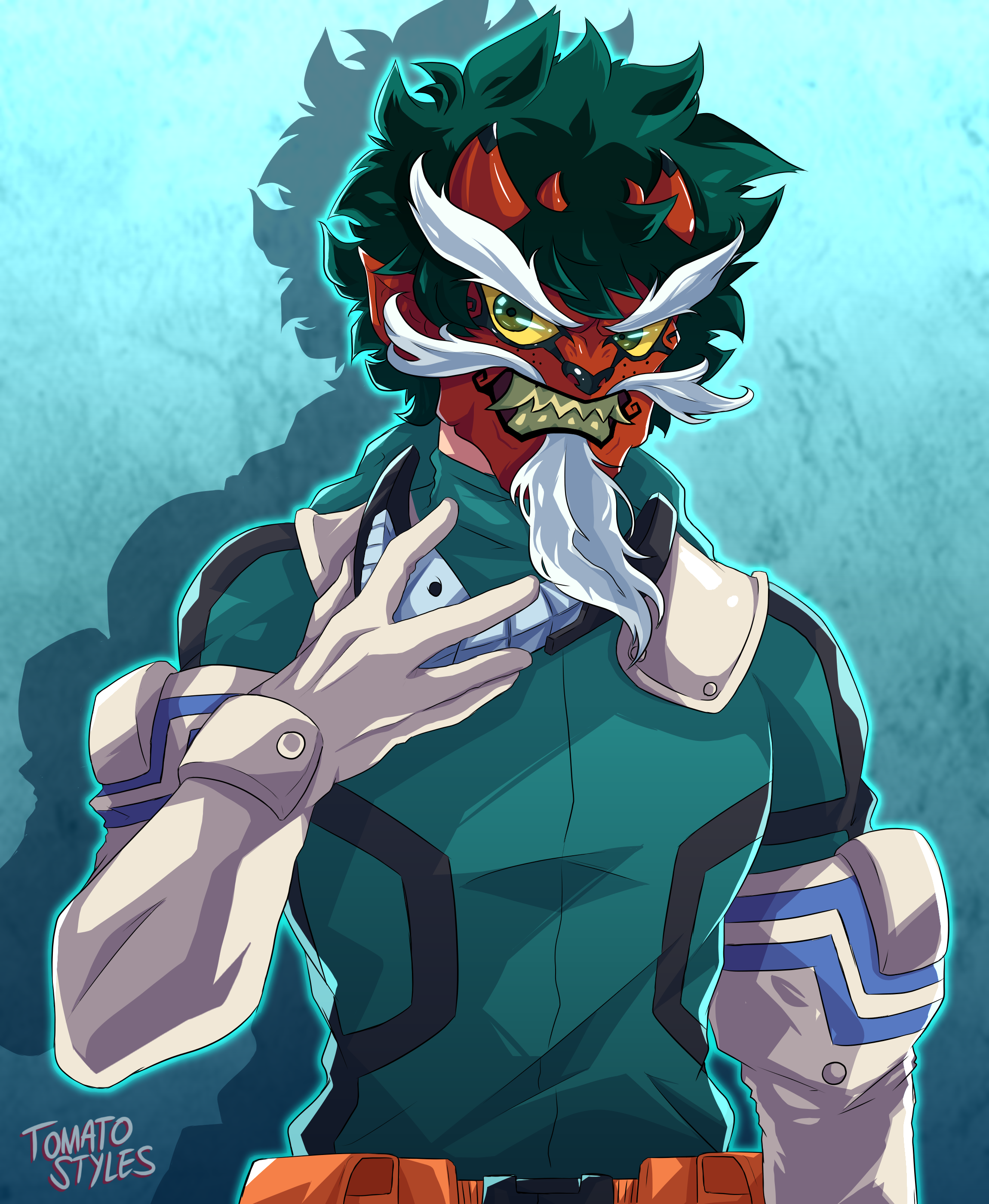 Oni Takeover Izuku Midoriya Tarakudo
