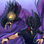 Alt Oni Takeover Tokoyami Fumikage Kuro