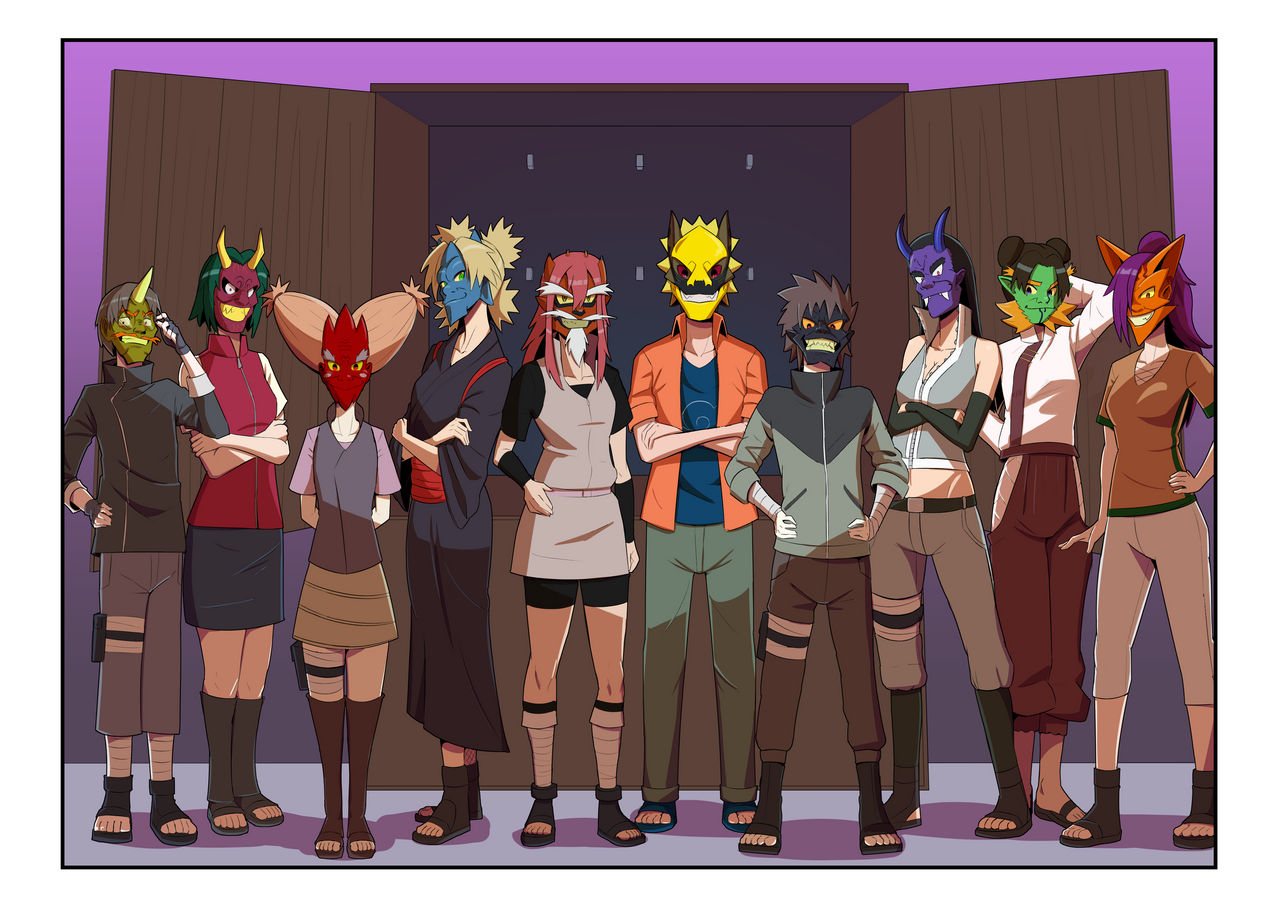 Naruto Shippuden Oni Masks 12