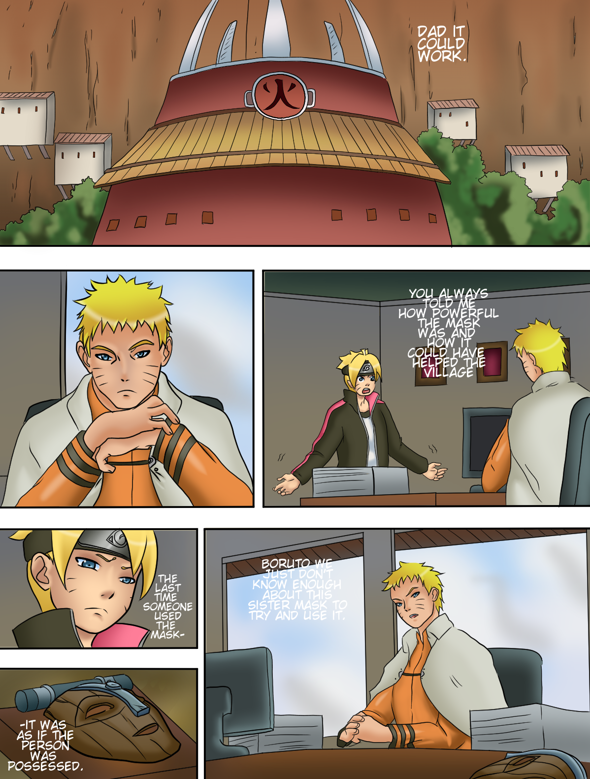 Boruto The Sister Mask 01