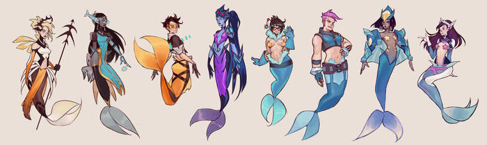 OVERWATCH MERMAIDS