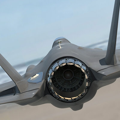 JSf F35 Raptor II back Engine by Crewshay on DeviantArt