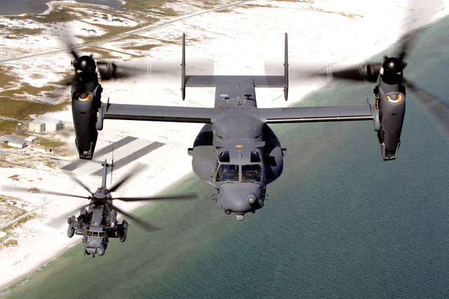 Little Pave Low and Big Osprey