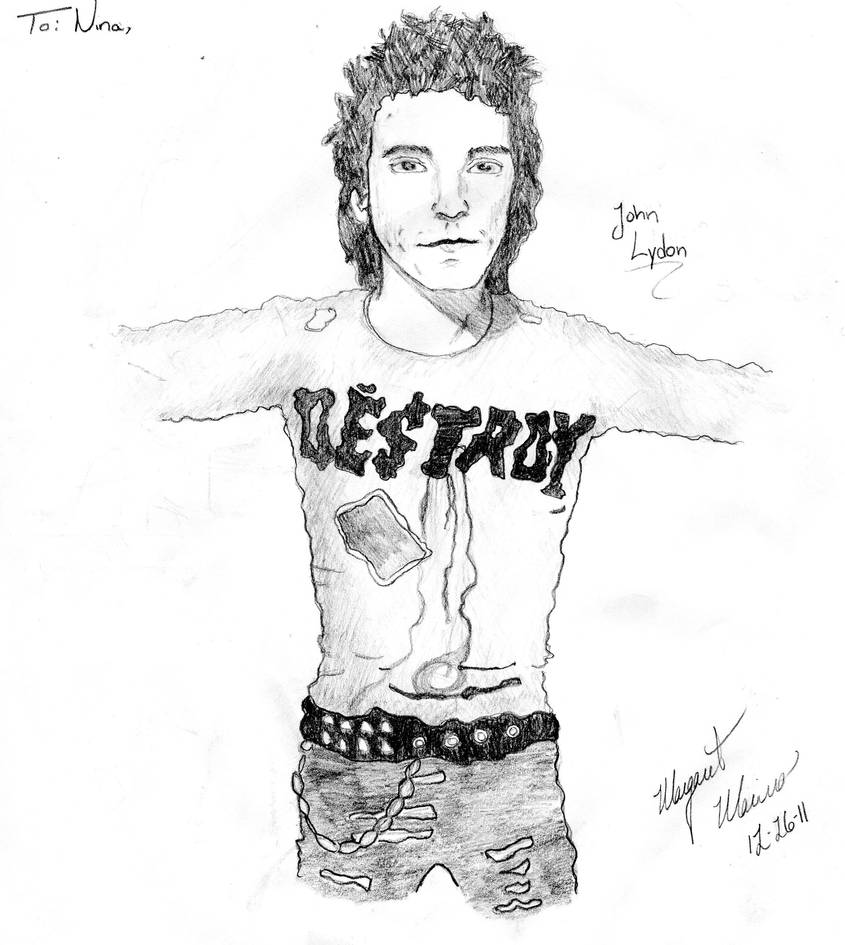 John Python Drawings John Lydon by AutumnBreezeSymphony on DeviantArt