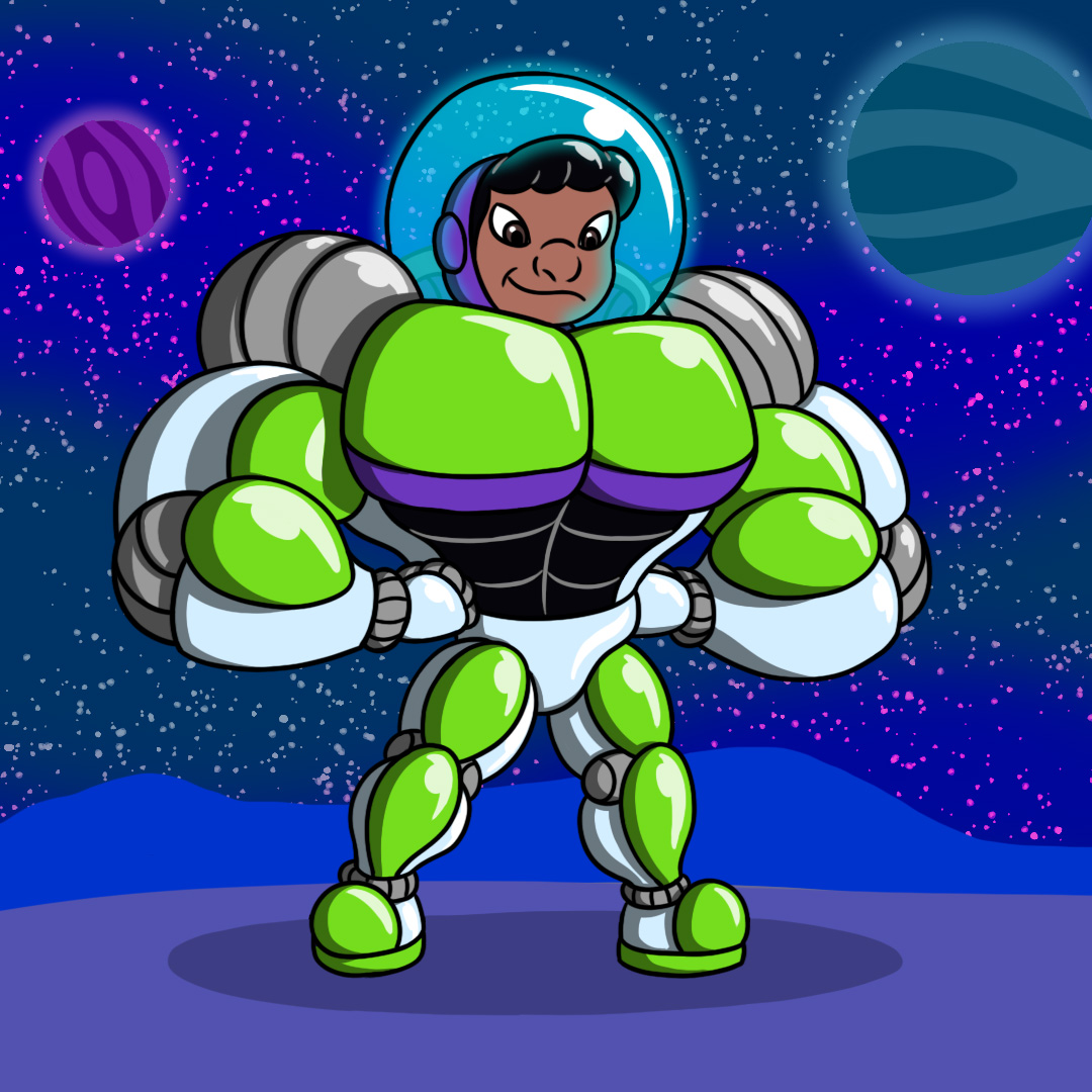 Buff Lilo Lilo In Muscle Mech Suit by TAnimation777 on DeviantArt