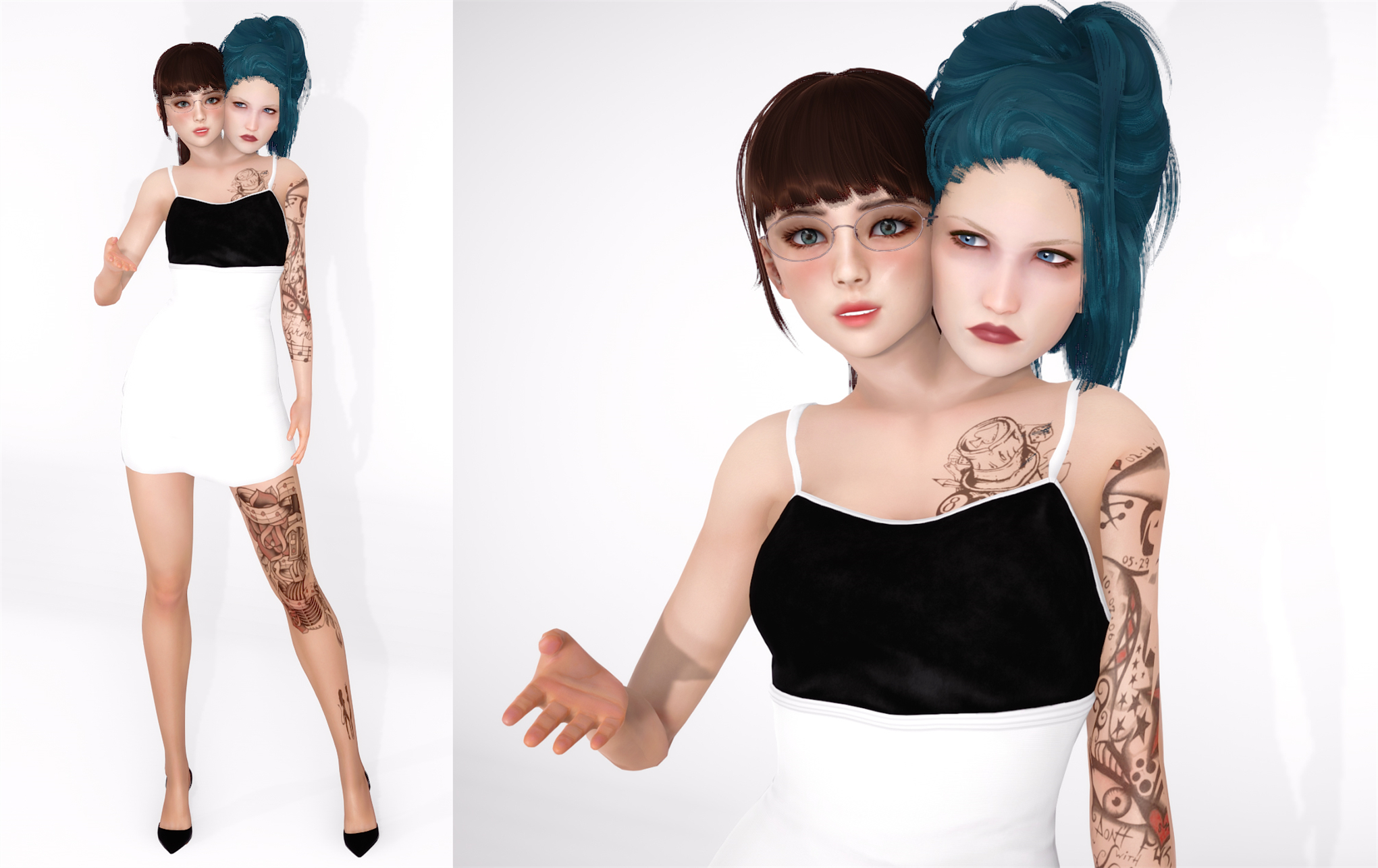 Conjoined girls 21 by CDF-Kea on DeviantArt