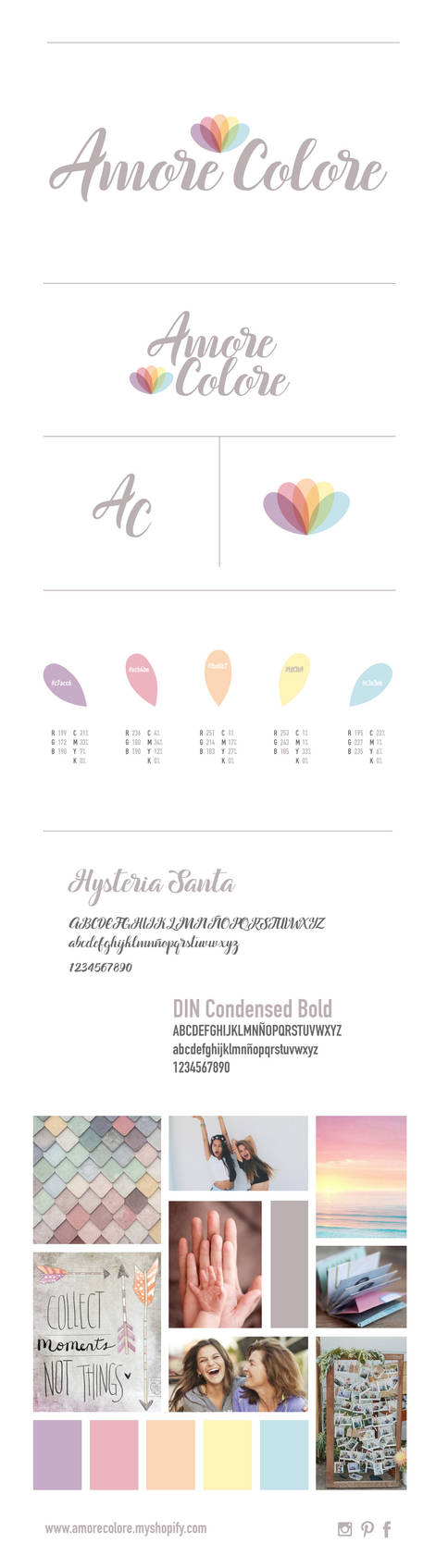 Amore Colore Brand Guide by byDaliaPamela