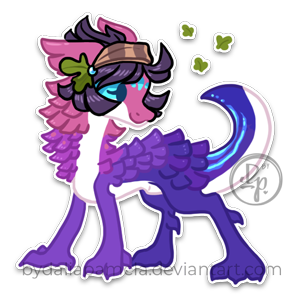 Neon pond chibi for Kannarith by byDaliaPamela