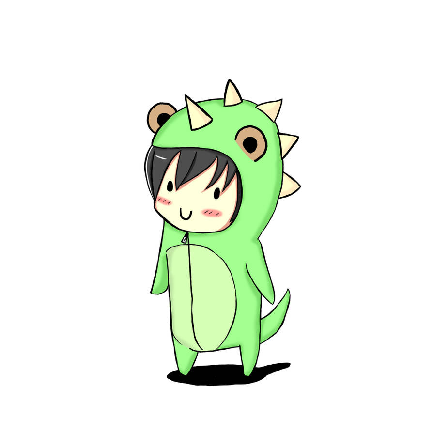 Chibi Dinosaur by NERDYcoco on DeviantArt